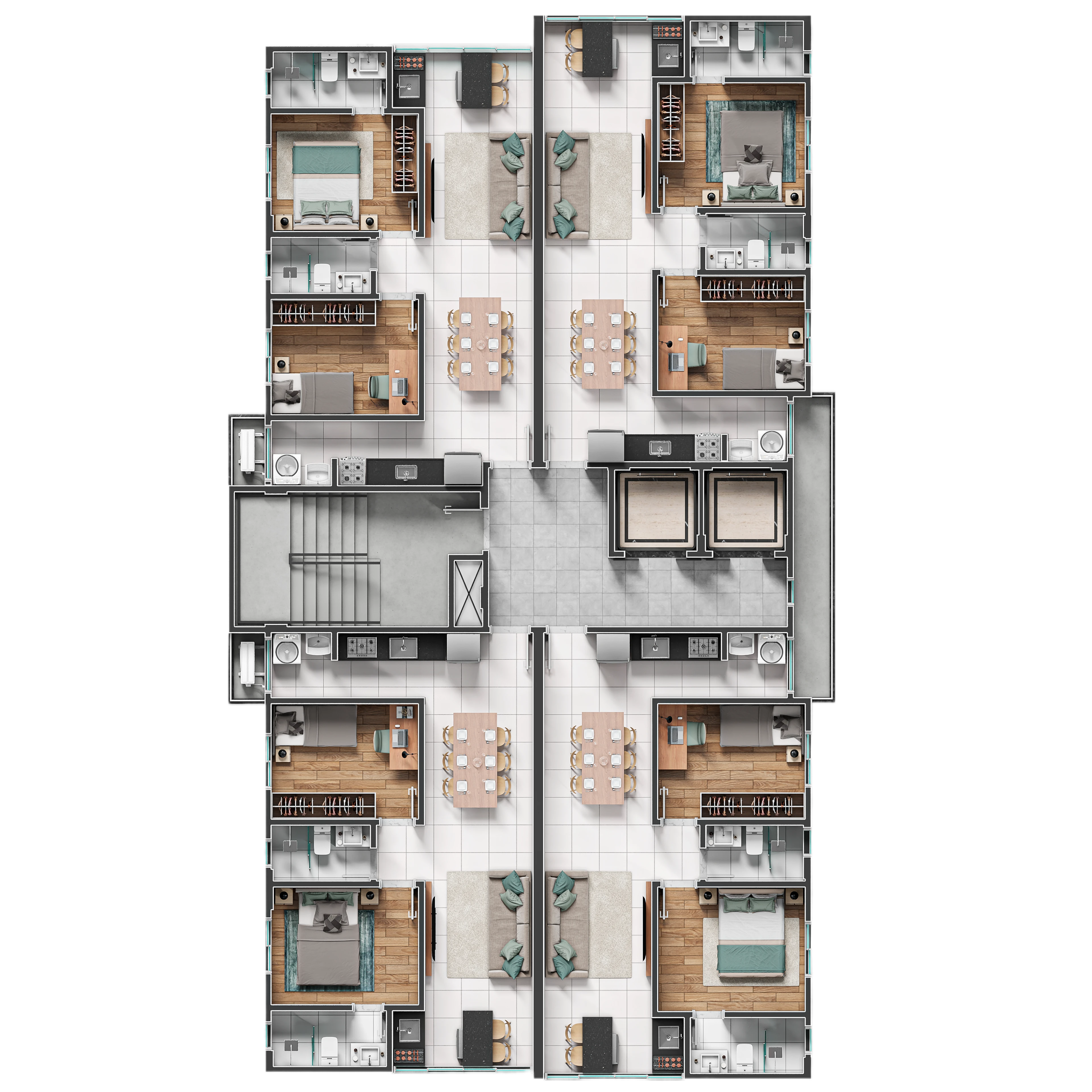 Architectural blueprint